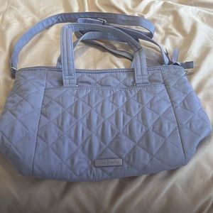 Vera Bradley purple quilted purse